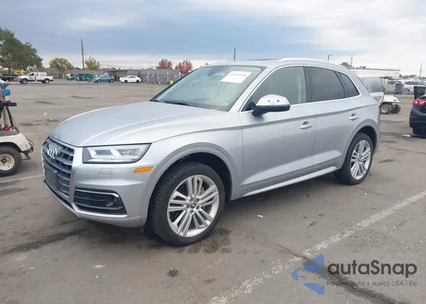 2018 Audi Q5 Prestige/Tech Prestige z USA, uszkodzony, nr VIN WA1CNAFYXJ2079775